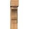 Ekena Millwork Balboa Block Smooth Bracket w/ Offset Brace, Western Red Cedar, 7 1/2"W x 24"D x 28"H BKT0806X24X28BOA05SWR - alternate 3